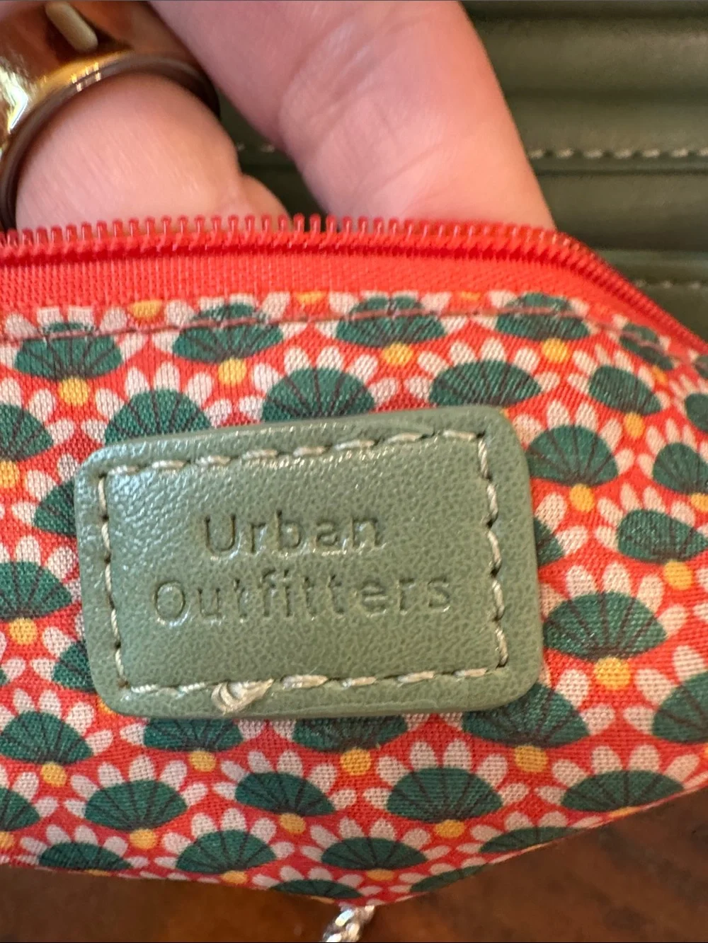 Urban Outfitters Mint Green Woven Crossbody Bag